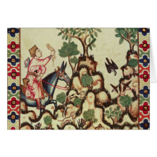 La caza del halcón, del manuscrito