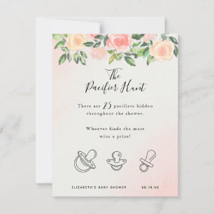 La caza del pacificador   Juego Baby Shower