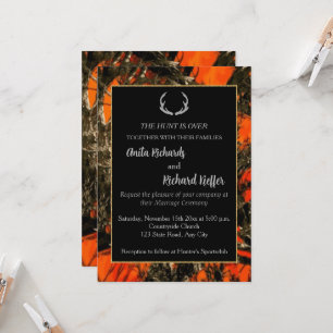 La caza terminó con la invitación a la boda de cam