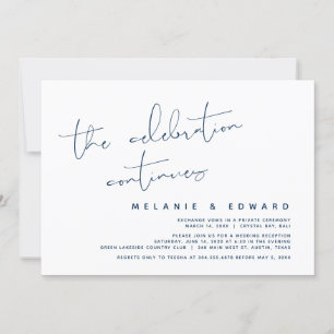 La Celebración Continúa, Invitación de Boda Fugaz
