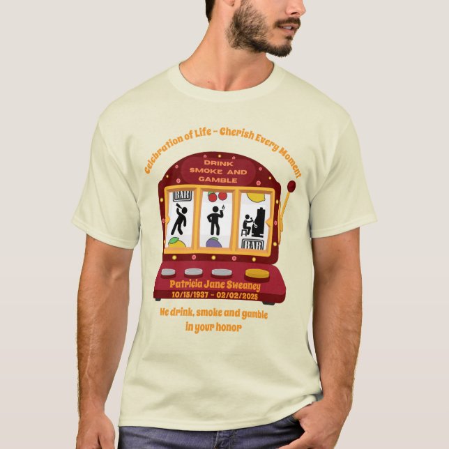 La celebración de la camiseta de vida en la famili (Anverso)