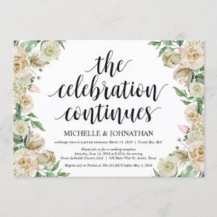 La celebración, Invitación de Recepción de Elopeme