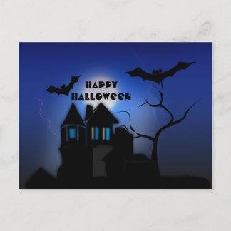 La célebre postal de la casa embrujada de la luna