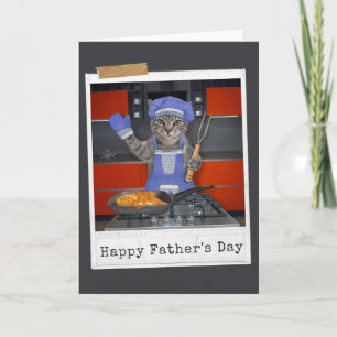 ¡La Cena Está Lista! Tarjeta Feliz Día del Padre