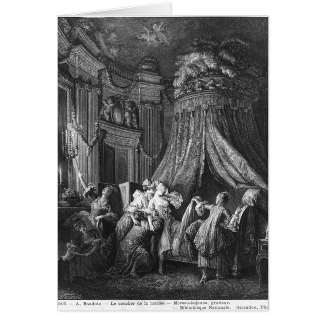 La ceremonia de la ir-a-cama de la novia (Frente)