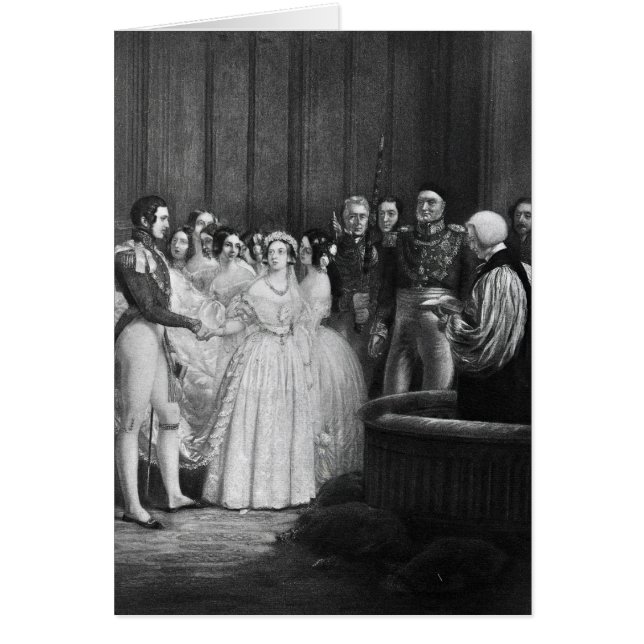 La ceremonia del boda (Frente)