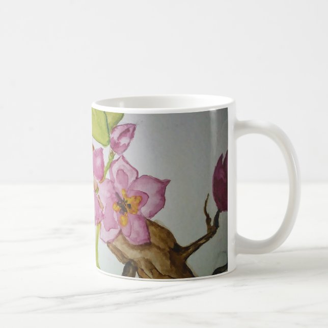 la cereza florece taza (Derecha)