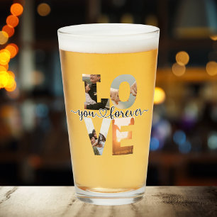 La cerveza de Collage de fotos moderna