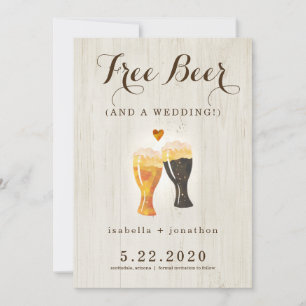 La cerveza gratis salva la tarjeta de fecha