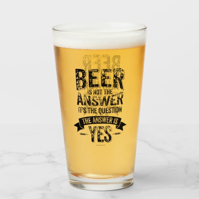 La cerveza no es la respuesta (Anverso (lleno))