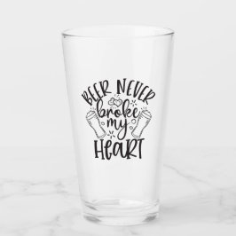 La cerveza nunca me rompió el vaso del corazón