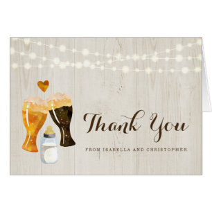 La cerveza personalizada Baby Shower de la