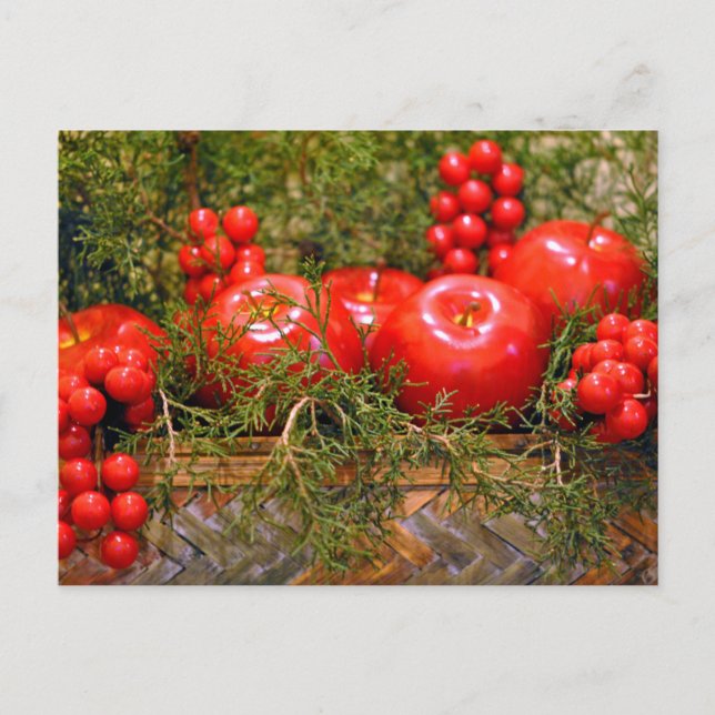 La cesta de Navidades vitorea la postal (Anverso)