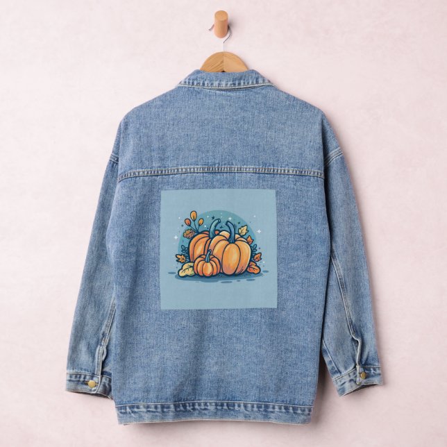 La chaqueta de la calabaza de moda femenina Denim (Hangar)