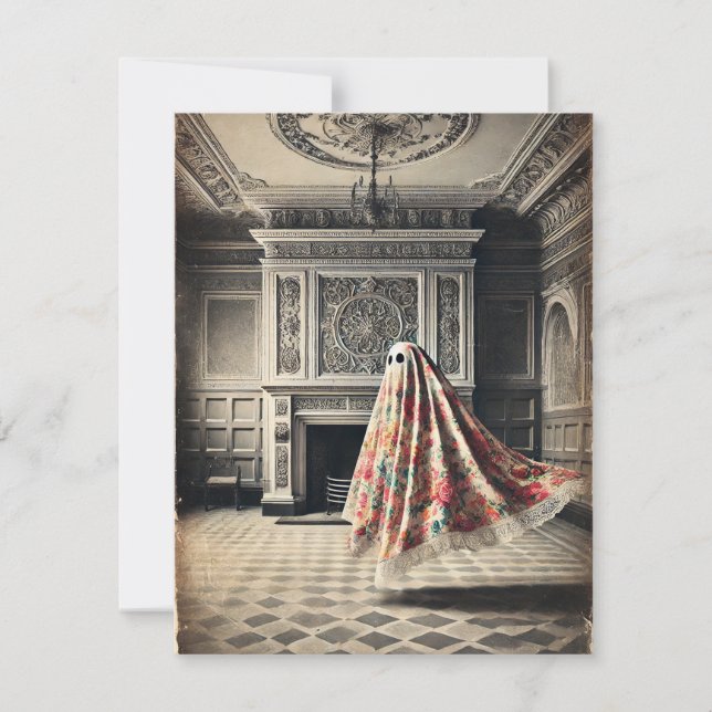 La chimenea y el hueco – Nota victoriana gótica Ca (Anverso)