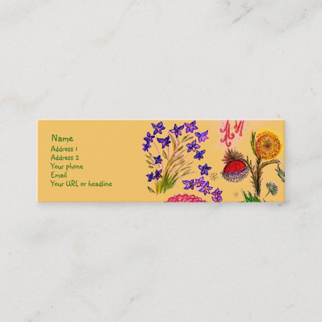 La chispa florece la tarjeta (Anverso)