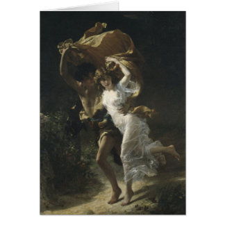 La choza 1880 de Pedro-Auguste de la tormenta