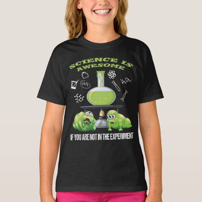 LA CIENCIA ES IMPRESIONANTE - CAMISETA DE LA (Anverso)