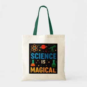 "La ciencia es mágica" Bolsa de Tote educativa div