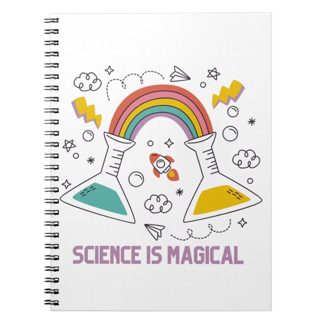 La ciencia es un cuaderno mágico (Frente)