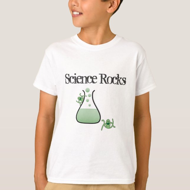 La ciencia oscila la camiseta (Anverso)