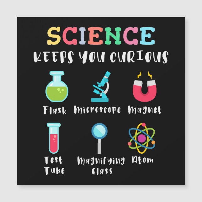 La ciencia te mantiene curioso (Anverso)