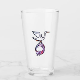 La cigüeña lleva a un bebé