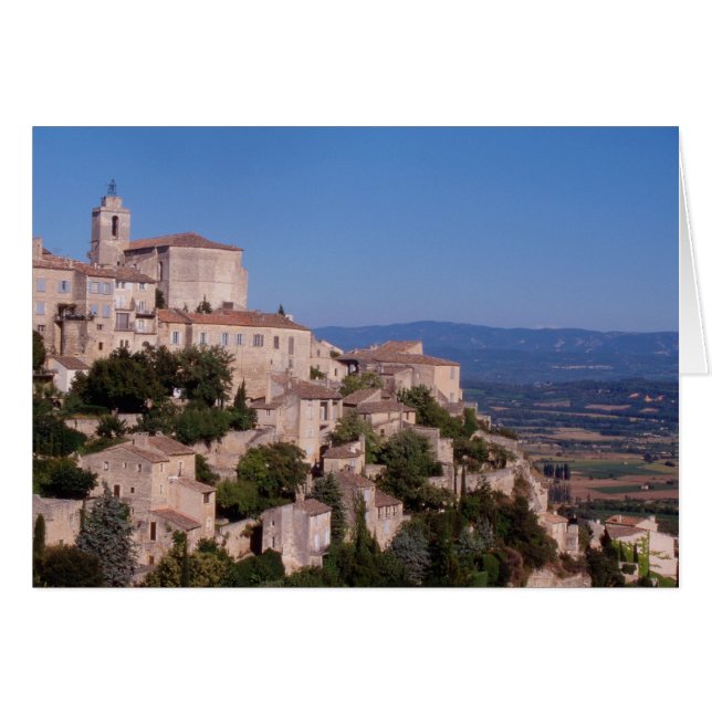 La cima de la colina de Gordes (Anverso (Horizontal))