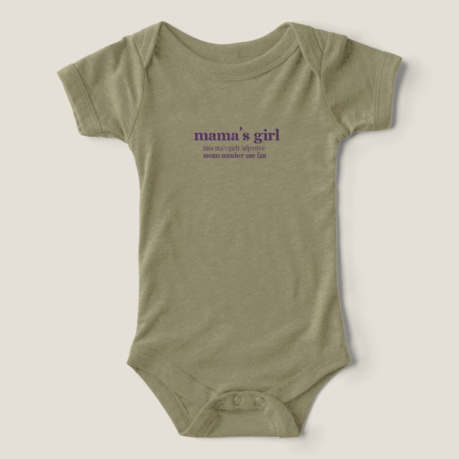 La cima del Chica de mamá (Diseño delantero )