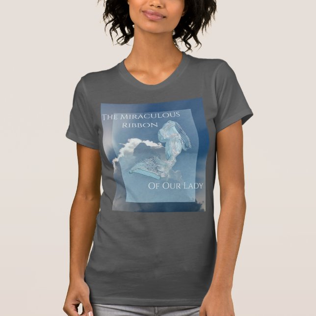 La cinta milagrosa de nuestra camiseta Lady (Anverso)