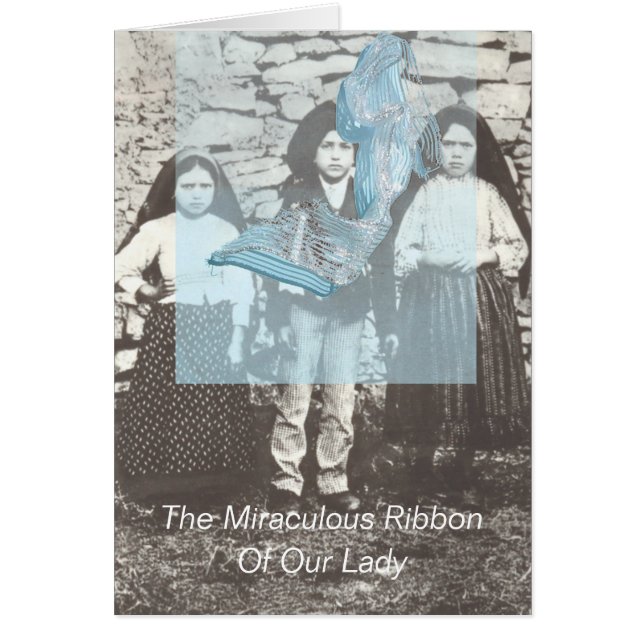 La cinta milagrosa de nuestra dama (Frente)