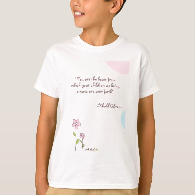 La cita de Kahlil Gibran embroma camisetas (Anverso)