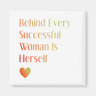 La Cita Motivadora Detrás De La Mujer Es Su Imán