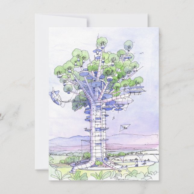 La Citta' Albero (Anverso)