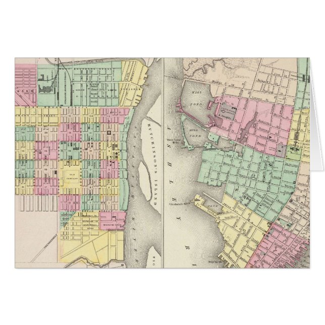 La ciudad de Savannah Georgia (Anverso (Horizontal))