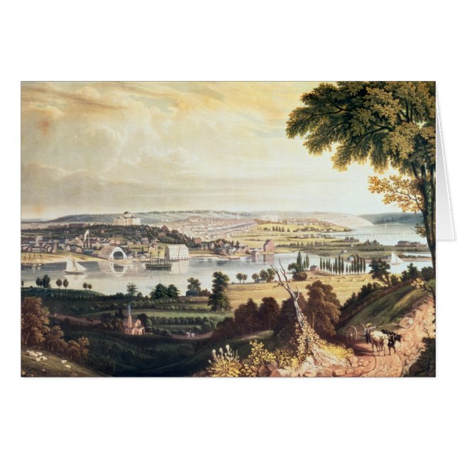 La ciudad de Washington más allá de la marina de (Anverso (Horizontal))