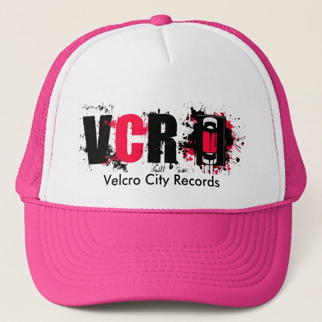 La ciudad del Velcro registra el gorra (Anverso)