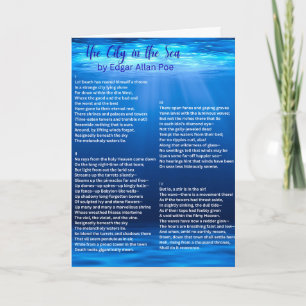 La Ciudad en el Mar por Tarjeta de Felicitación de