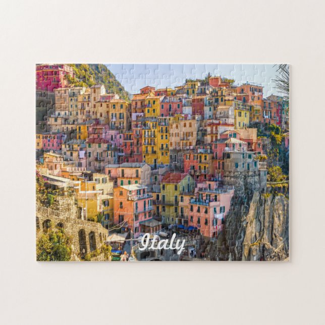 La ciudad italiana en el rompecabezas del Mediterr (Horizontal)