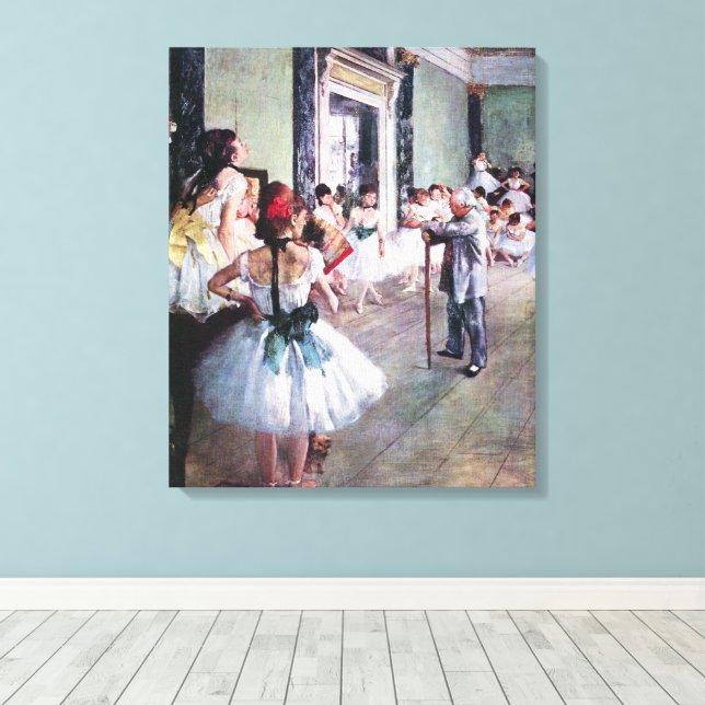 La clase de baile de Edgar Degas, Arte de ballet v (Insitu (piso de madera))