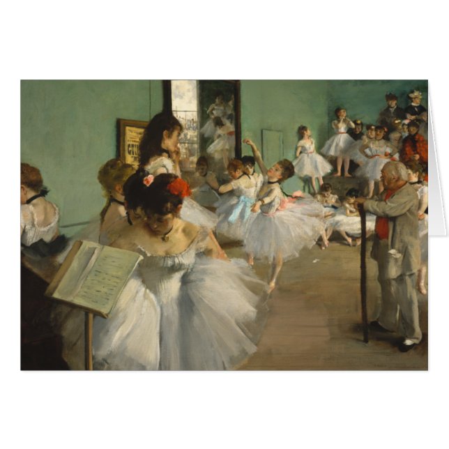 La Clase de Baile. Edgar Degas (Anverso (Horizontal))
