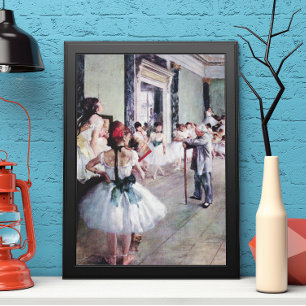 La clase de danza de Edgar Degas, el arte de los b