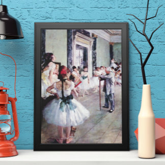 La clase de danza de Edgar Degas, el arte de los b