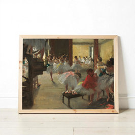 La clase de danza, el arte de Degas