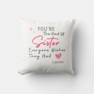 La Clase de Hermana Almohada de Tirar - Regalo Per