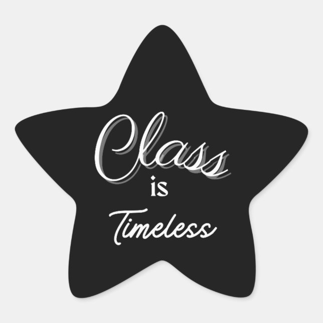 La clase es Pegatina sin tiempo (Anverso)