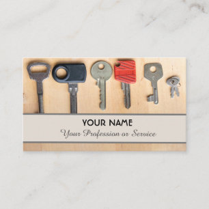 La clave de su éxito - tarjeta de visita