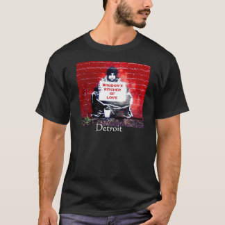 La cocina de Bogdon de la camiseta de Detroit del