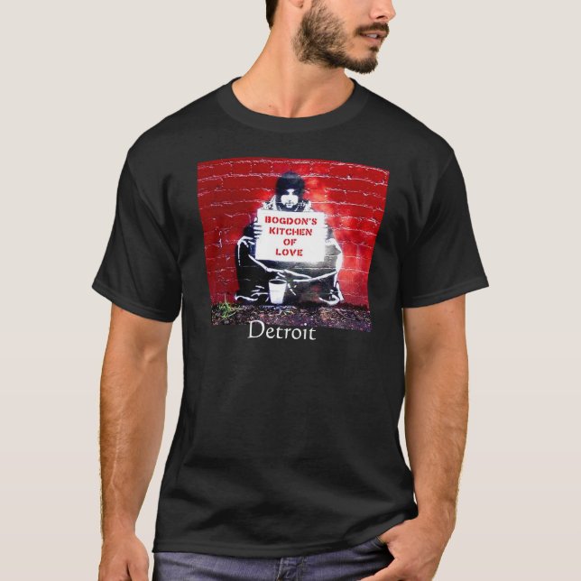 La cocina de Bogdon de la camiseta de Detroit del (Anverso)