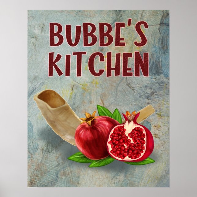 La cocina de Bubbe, arte de la abuela judía (Frente)